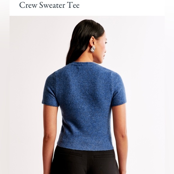 NWT Abercrombie & Fitch Crew Sweater Tee XL - Picture 3 of 8